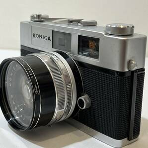 【TF0412】KONICA フィルムカメラ HEXANON auto S1.6 1:1.6 F=45mm 55mm SL-C 動作未確認 コニカ コレクション アンティーク ビンテージの画像4