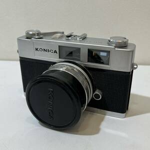 【TF0412】KONICA フィルムカメラ HEXANON auto S1.6 1:1.6 F=45mm 55mm SL-C 動作未確認 コニカ コレクション アンティーク ビンテージ