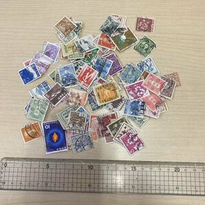【TF0420】 日本 海外 使用済 切手 まとめ 消印あり 中華民国 アメリカ 古切手 汚れあり 破れあり コレクションの画像4
