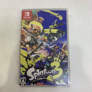 【TC0423】Nintendo Swich スプラトゥーン3 Splatoon3 イカ 任天堂 スウィッチ ゲームソフト テレビゲーム ゲーム 動作未確認