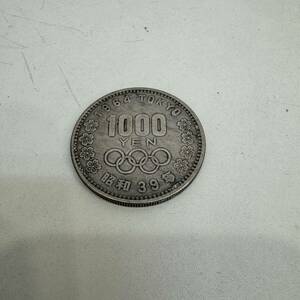 [TC0426①] Tokyo Olympic thousand jpy silver coin 1000 jpy commemorative coin money through . coin 1964 year Showa era 39 year . wheel silver SILVER SV 925 Japan Japan 
