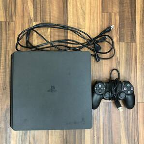 【TC0428】動作確認済み PlayStation4 PS4 SONY ブラック ジェット ソニー SONY製 ゲーム機本体 コントローラー付属 ケーブル付属 ブラックの画像1