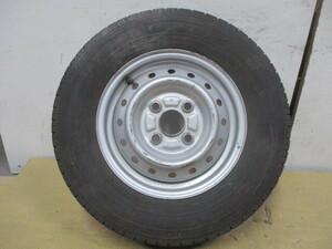 単品 ダイハツ MIRA ミラ L275S スチールホイール1本 3.50B×12 145R12LT6PR