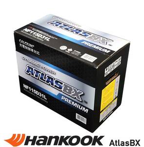 NF 115D31L standard car charge control car OK!Hankook ATLAS BX battery 