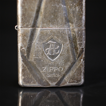 ZB157 ジッポー 【Zippo】 オイルライター 銀製 ARMOR／美品！ｒ_画像8