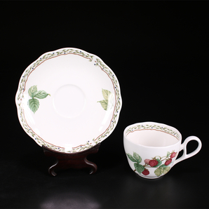 CE660 時代 【Noritake】 ノリタケ 果物 カップ＆ソーサー ５組 10客セット／美品！ｚの画像10