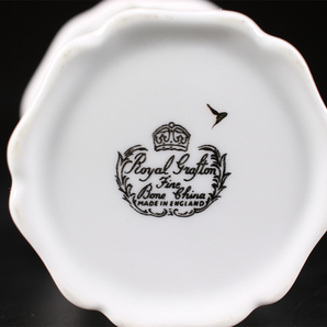 CE873 ミントン Royal Grafton 【ロイヤルグラフトン】 ティーカップ 茶杯 1対／美品！hの画像9