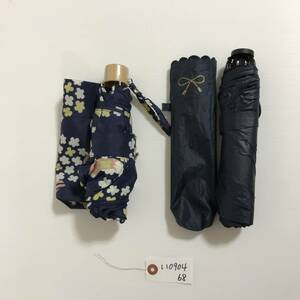 i090468 used becausebiko-z umbrella folding umbrella 2 pcs set set sale for women 