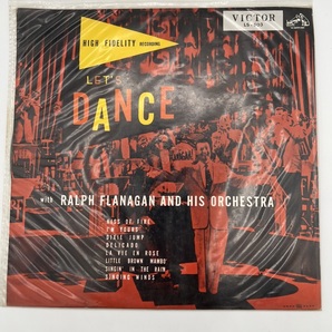 10インチ ラルフ・フラナガン 楽団 「レッツ・ダンス・アゲーン」「レッツ・ダンス・ウィズ・フラナガン」2枚 現状品の画像6