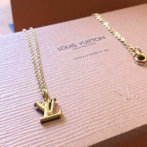 【数量限定】ルイヴィトン　LOUIS VUITTON ロゴ　ネックレス