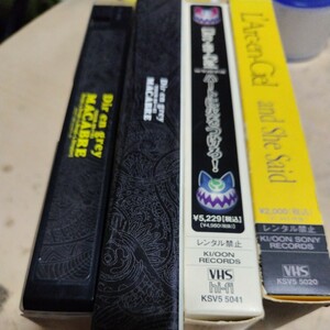  Japanese music VHS