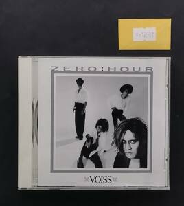 万1 12901 ZERO HOUR / VOISS [CDアルバム] ※ケースにスレ、歌詞カードにシミあり
