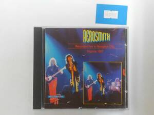 万1 13122 AEROSMITH / LIVE IN VIRGINIA 1987 エアロスミス,インポート・輸入盤,全14曲 ※ライナーにシミ