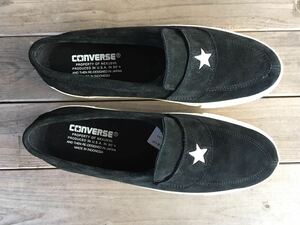 28cm US9.5 CONVERSE ADDICT ONE STAR LOAFER コンバースアディクト ワンスターローファー ブラック　BLACK ネクサスセブン