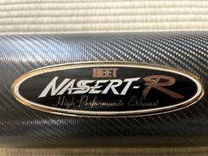 中古美品　BEET　NASSERT-R　迫力のスーパーロングサイレンサー　φ60.5　検索用　CB ZZR XJR GSX Ninja 