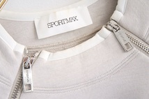 SPORTMAX/スポーツマックス/グレージュカラー/オーバーサイズボンディング/プルオーバー_画像3