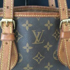  LOUIS VUITTON ◆ルイヴィトン プチバケット◆ モノグラム 袋付き【現状品】 M42238 トートバッグ の画像10