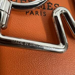 美品★Hermes エルメス★シュバル キーリング キーホルダー 馬 ホース シルバー色 メタル 箱・保存袋付き◆管No3588の画像5