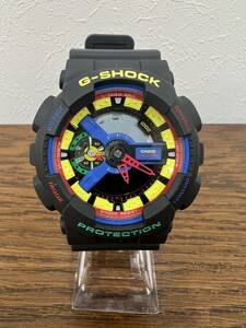  ◆美品◆G-SHOCK×DEE AND RICKY(ディーアンドリッキー)/コラボ/GA-110DR-1AJR/ジーショック/不動品/ジャンク/中古◆管No3673