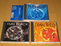 ベスト3枚セット TM NETWORK TMN TMネットワーク ブラック レッド ブルー BLACK RED BLUE BEST 小室哲哉 宇都宮隆 木根尚登_画像1