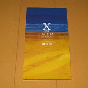 DAHLIA / TEARS '93 TOKYO DOME LIVE VERSION 8cmシングルCD X JAPAN AMDM-6150 Yoshiki Toshi の画像2