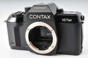 Contax コンタックス 167MT 35mm MF SLR Film Camera Black Body #322