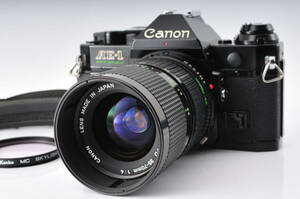 Canon キャノン AE-1 Program 35mm Film Camera + New FD 35-70mm f4 Lens #334