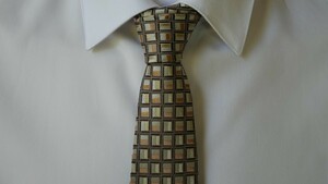  unused . close [HUGO BOSS Hugo Boss ]USED brand necktie /m34-2GG1-16-20