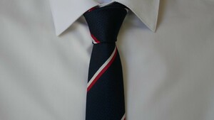  unused . close [HUGO BOSS Hugo Boss ( narrow tie )]USED brand necktie /m44-GG3-6-10