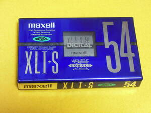 新品未開封 maxell マクセル カセットテープ XLI-S 54 ノーマルポジション TYPE 1 