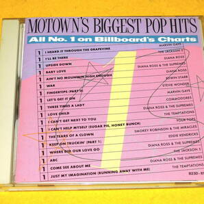 モータウン NO.1ポップ・ヒッツ 日本盤 CD MOTOWN'S BIGGEST POP HITS ダイアナ・ロス マーヴィン・ゲイ スティーヴィー・ワンダーの画像1