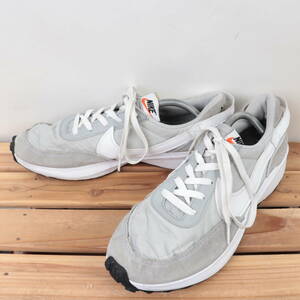 z1771 Nike waffle debut US11 29.0cm/ light gray white white NIKE WAFFLE DEBUT men's sneakers used 