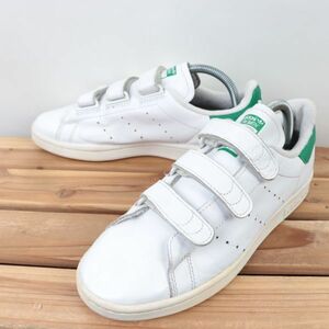 z1931 アディダス スタンスミス コンフォート US7 25.0cm/ホワイト adidas STAN SMITH CF ベルクロ メンズ ユニセックス スニーカー 中古