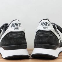 z1940 ナイキ エア ボルテックス US9.5 27.5cm/黒 ブラック ダークグレー 白 ホワイト系 NIKE AIR VORTEX メンズ スニーカー 中古_画像4