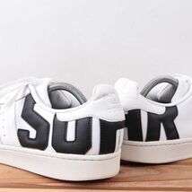 z2026 アディダス スーパースター US11 29.0cm/白 ホワイト 黒 ブラック ロゴ adidas SUPERSTAR メンズ スニーカー 中古_画像5