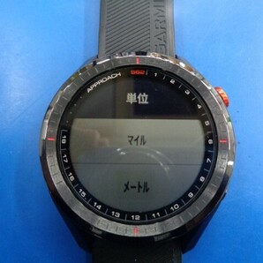 GK豊田▼956 【11000円スタート】【中古】ＧＡＲＭＩＮ ＡＰＰＲＯＡＣＨ Ｓ62■ガーミン アプローチ S62■ブラック■ＧＰＳナビ■腕時計の画像2