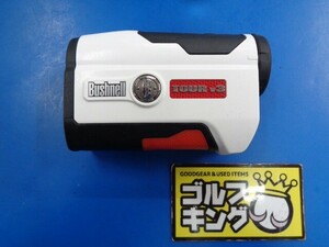 GK豊田▼077 【1円スタート】中古■Bushnell TOUR V3■ブッシュネル■レーザー距離計■ピンシーカー■ホワイト■ケース付き