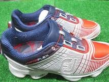 GK鈴鹿☆中古438 【24.5】 FOOT JOY★51037J★スパイクゴルフシューズ★フレックスボア★ダイヤル式★レッド系★_画像4