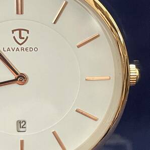 中古メンズ腕時計 LAVAREDO NO.L6628 レザーベルト クォーツ (4.1)の画像5
