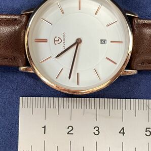 中古メンズ腕時計 LAVAREDO NO.L6628 レザーベルト クォーツ (4.1)の画像10