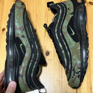 nike air max 97 premium qs(JAPAN)大人気希少ジャパンカモフラージュ柄クリーニング済極美品の画像3