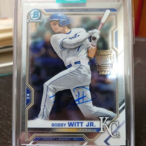 6枚限定 ラストナンバー Bobby witt jr. auto Topps archives 2024 ボビー・ウィット ジュニア バイバック 直書き直筆サイン ロイヤルズの画像1