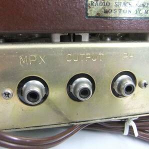 アメリカ ラジオシャックの真空管ラジオＴ３Ｂです。古いものですのでジャンク扱いノークレームでお願いします。の画像5