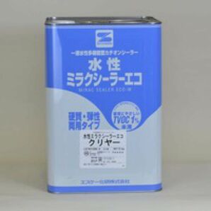 水性ミラクシーラーエコ エスケー化研 クリヤー 水性塗料 下地材　15kg未開封