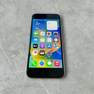 【SIMフリー】iPhoneSE 第3世代 64GB スターライト 白 100%