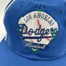 超希少 90s 00s 当時物 Los Angeles Dodgers ロサンゼルスロジャース キャップ スナップバック コレクター 大谷翔平 MLB 野球 刺繍_画像3