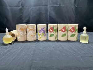 D4-388 現状品 【8本セット / 未開封含む】資生堂 香水 花椿会感謝品 特製フレグランス 花椿 花桜 花菫 オードパルファム