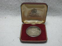 1★イギリス　ウインストン　チャーチル　1874-1965　記念メダル　SILVER/銀　重さ28.3ｇ　直径38㎜★_画像1