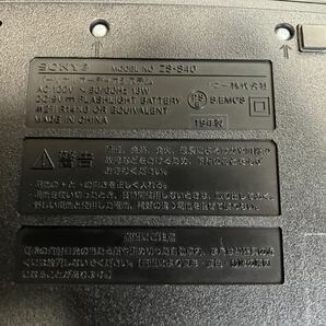 SONY ソニー ZS-S40 パーソナル オーディオ システム CDデッキ CD AM/FM ラジオ ブラックの画像6