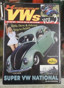 空冷 VW DVD XTREME VWs DVD MAGAZIN Vol.3 SUPER VW NATIONAL エクストリームVWs スーパーVWナショナル フォルクスワーゲン FLAT4